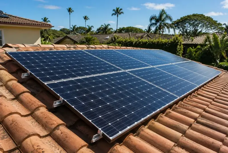 Installation de panneaux solaires à Saint-Michel-Escalus